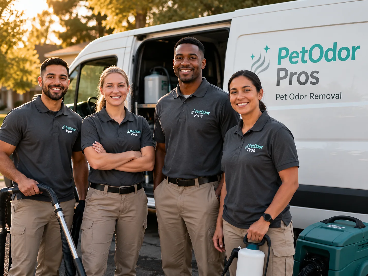 Pet Odor Removal team serving Braggs, OK